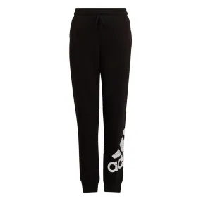 adidas Logo Pants - Boys - Black/White