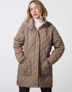 All Day Flair Quilted Puffer Jacket