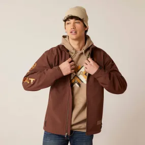 Ariat Men's Shaved Chocolate Chimayo Logo 2.0 Jacket