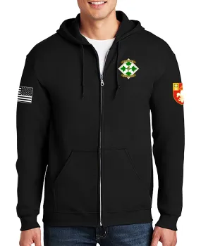 Assault Full Zipper Hoodie Sweatshirt. This sweatshirt is NOT approved for PT.