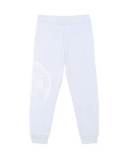 Balmain Kid's Sweatpants Blue BS6P40-Z0081-915