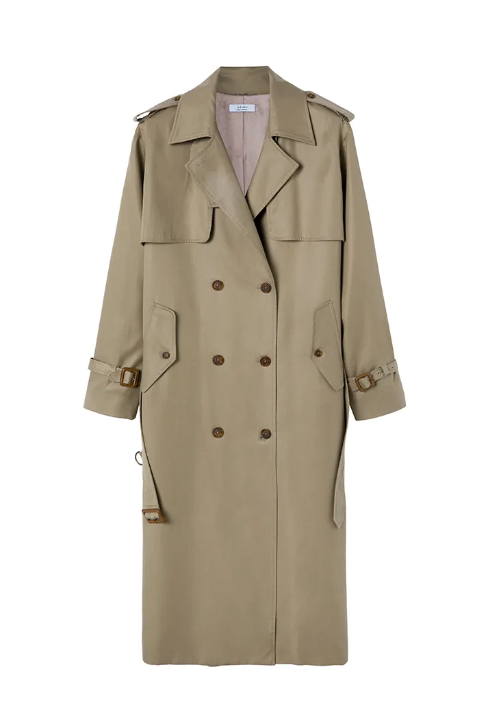 Classic Belted Trench Coat