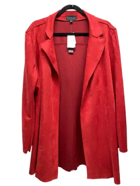 Coat Trench Coat By Premise In Red, Size: Xl