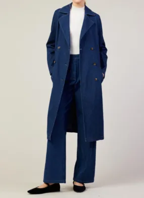 Daria Denim Trench