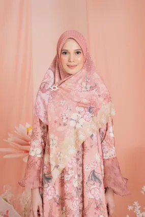 Dayana Scarf Syar'i Pecan Peach