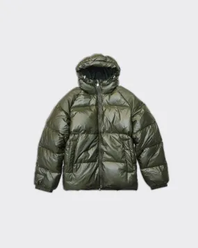 Giacca Puffer Sten 3 Shiny Deep Khaki