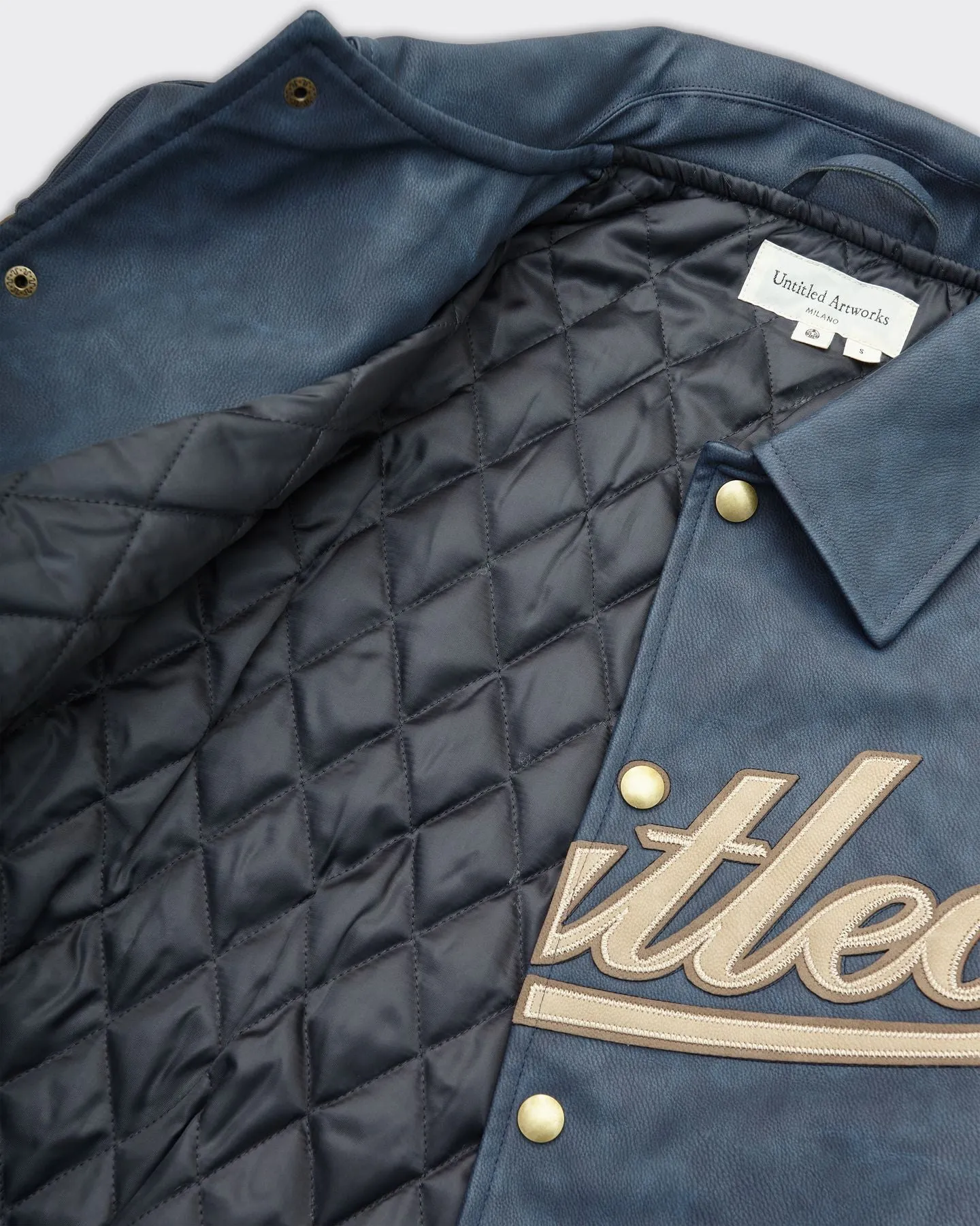 Giacca Varsity Academy Leather