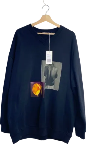 Honey Fucking Dijon Black Mapplethorpe Print Sweatshirt UK XL