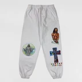 JIK 2019 AWGE White Sweatpants