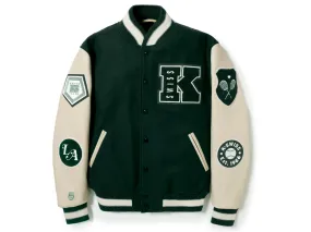 K SWISS X GOLDENBEAR VARSITY JACKET