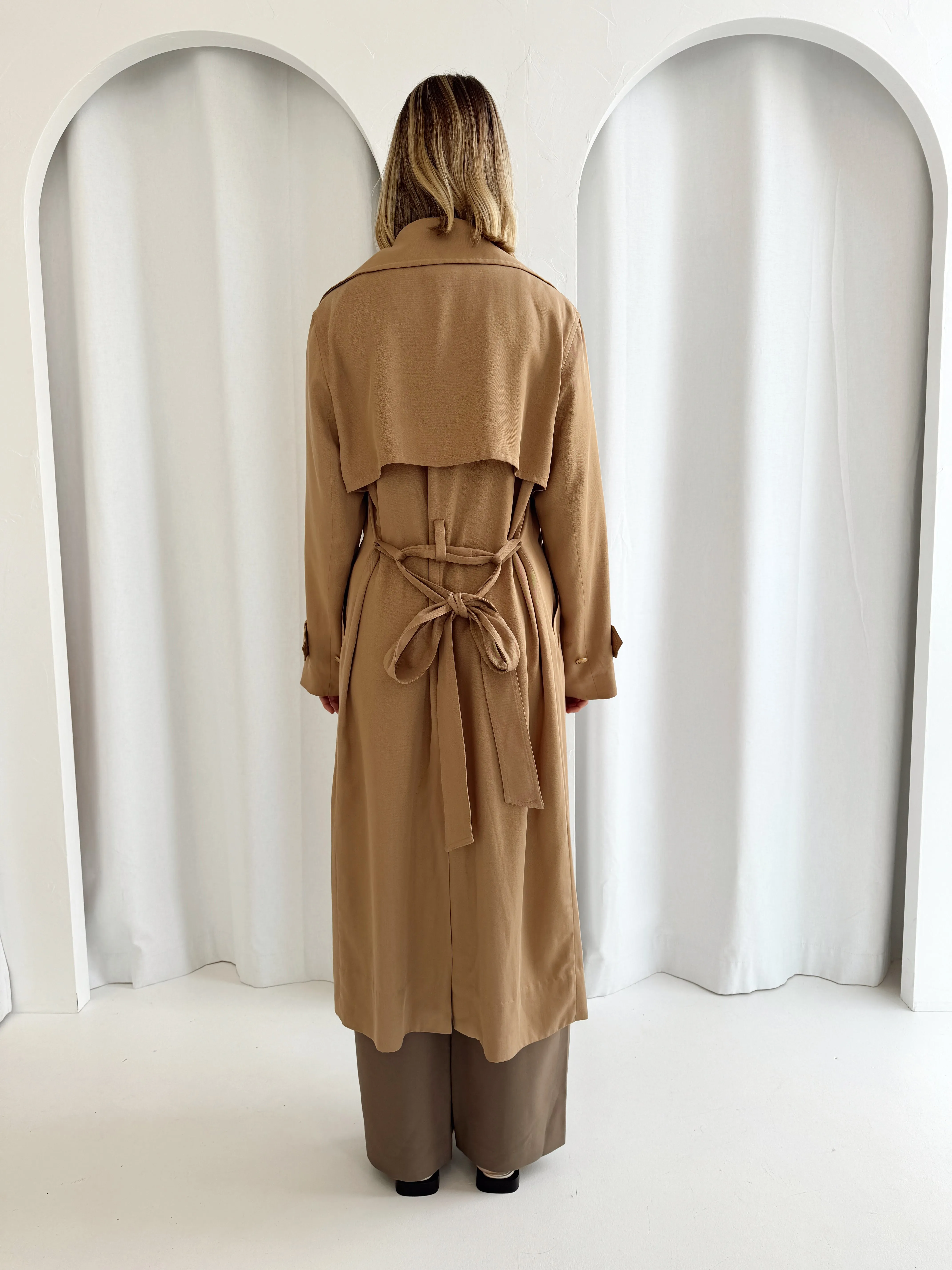 Malene Trench Coat - Camel