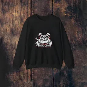 Mens Vintage Dog Long Sleeve Sweatshirt