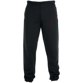 PTSD By Wisam GRAPHIC EMBROIDERED Sweatpants with Pockets