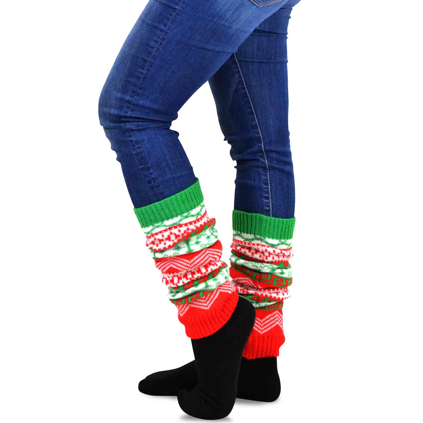 TeeHee Socks Women's Christmas 9-item Variety Gift Box Set A (12227)