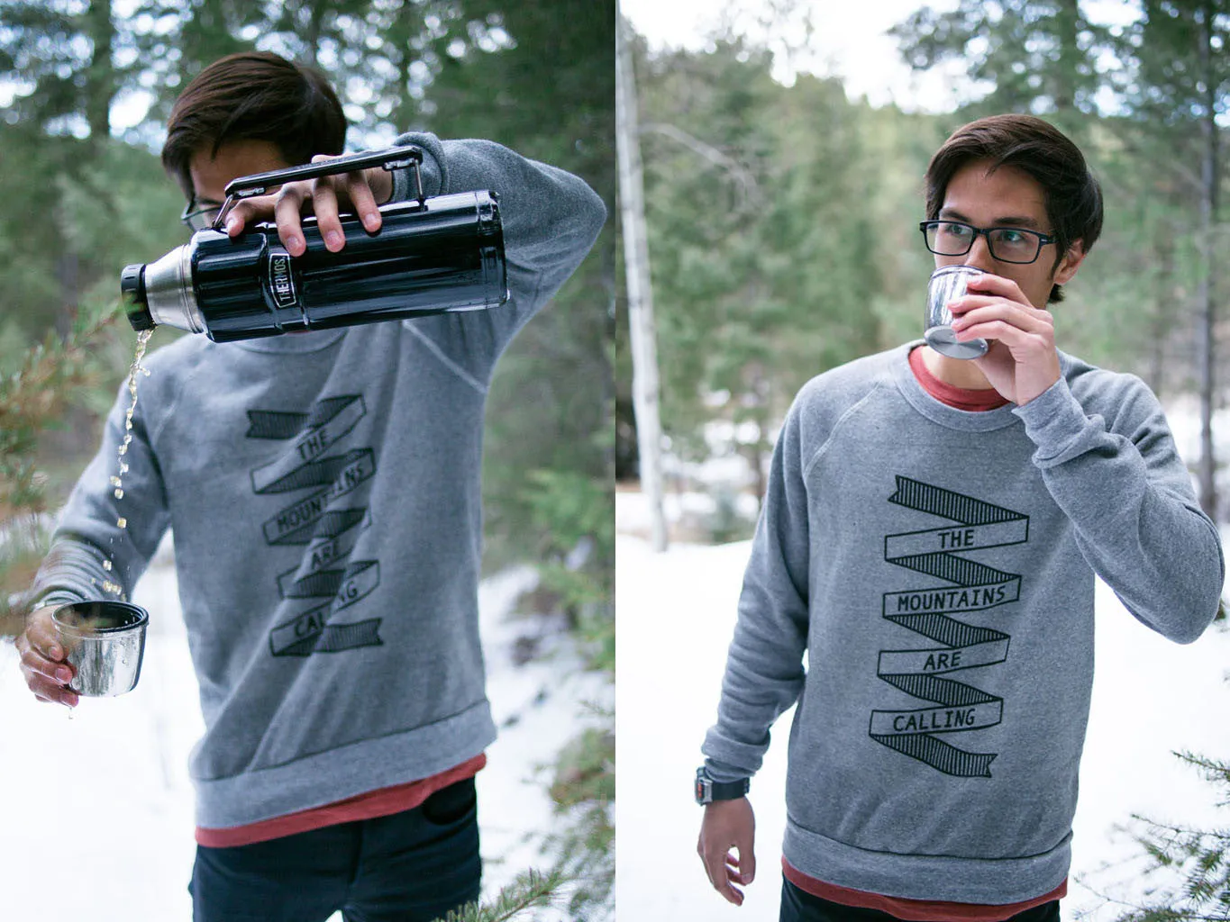 The Mountains Crewneck