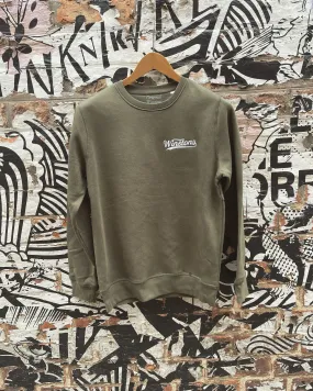 Winston’s - Logo Sweatshirt - Khaki Green